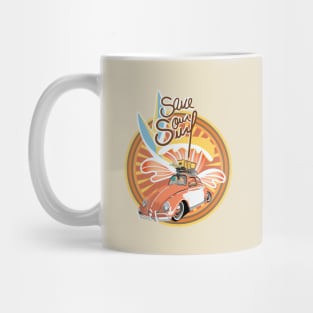 Save our surf (vintage) Mug